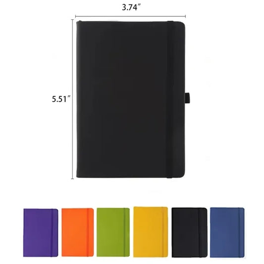 Leather Notebook with Close Strap