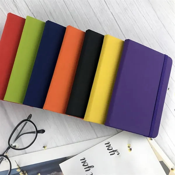 Leather Notebook with Close Strap