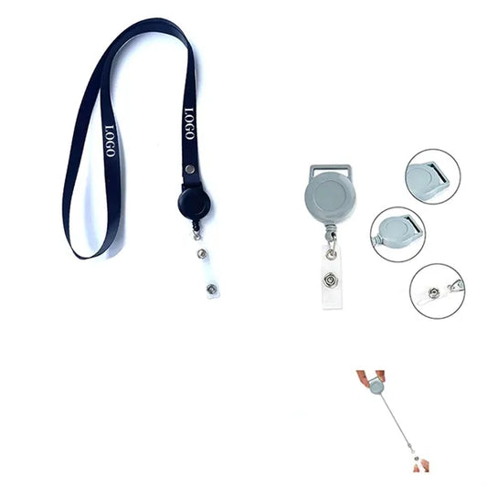 Lanyard with Safety Breakaway Clasp