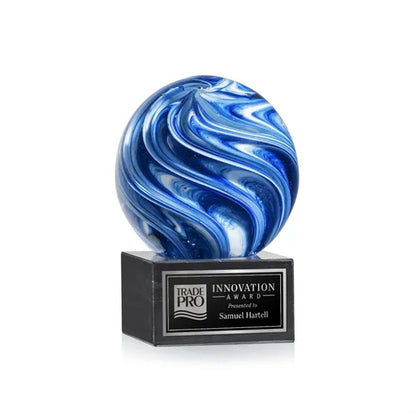 Naples Award on Square Marble Base
