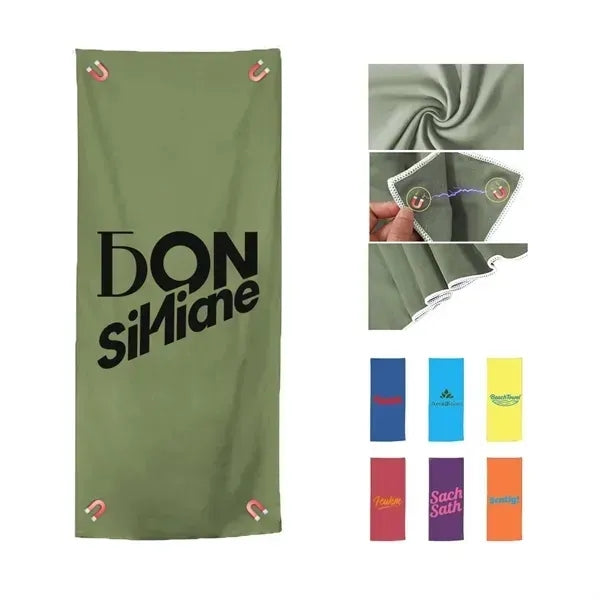 Portable Strong Magnetic Outdoor Towel