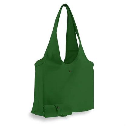 Foldable Canvas Slingbag with Snap Closure - 19"x13"x3"