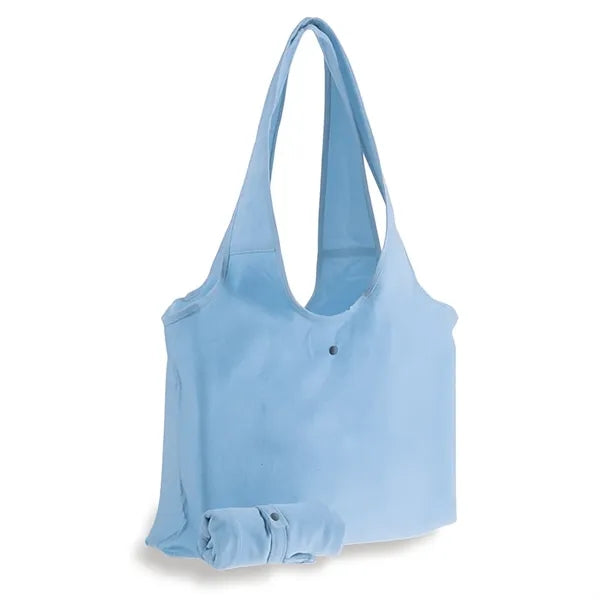 Foldable Canvas Slingbag with Snap Closure - 19"x13"x3"
