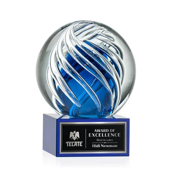 Genista Award on Hancock Base - Blue