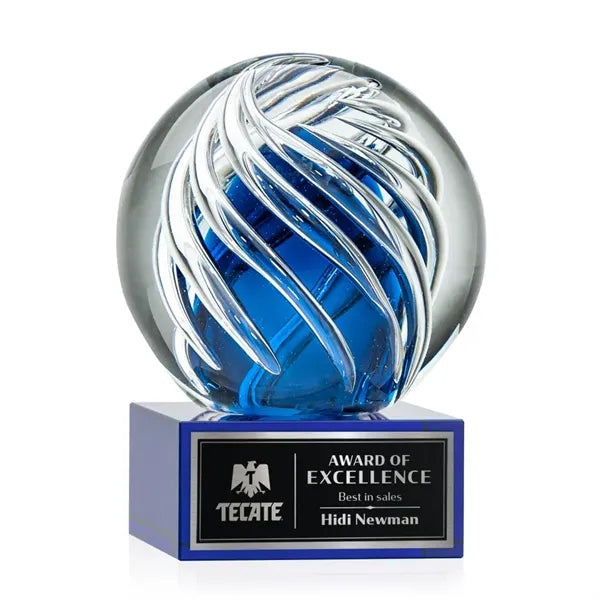 Genista Award on Hancock Base - Blue