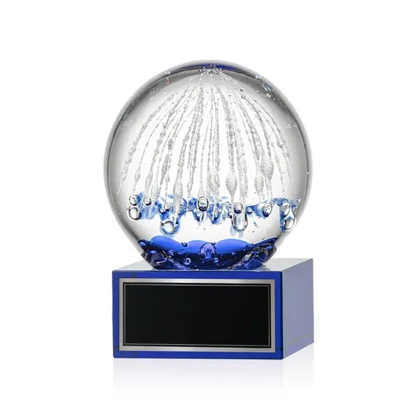 Starburst Award on Hancock Base - Blue
