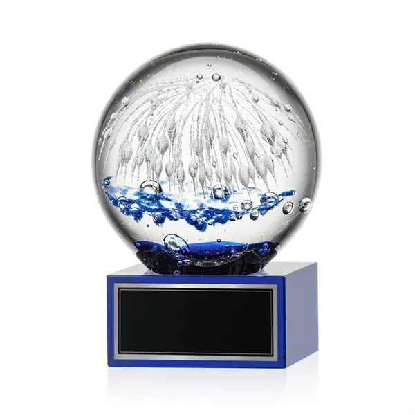 Starburst Award on Hancock Base - Blue