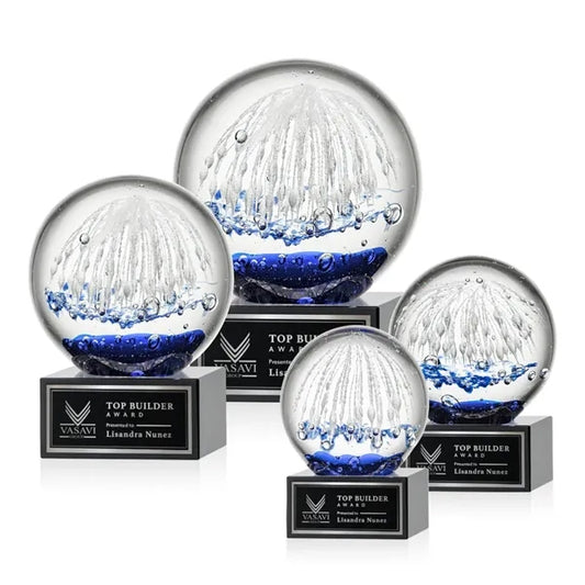 Starburst Award on Hancock Base - Black