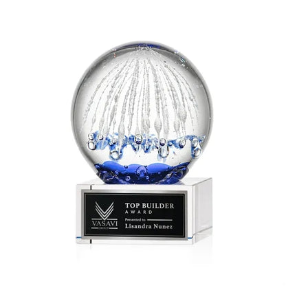 Starburst Award on Hancock Base - Clear