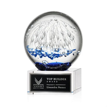 Starburst Award on Hancock Base - Clear
