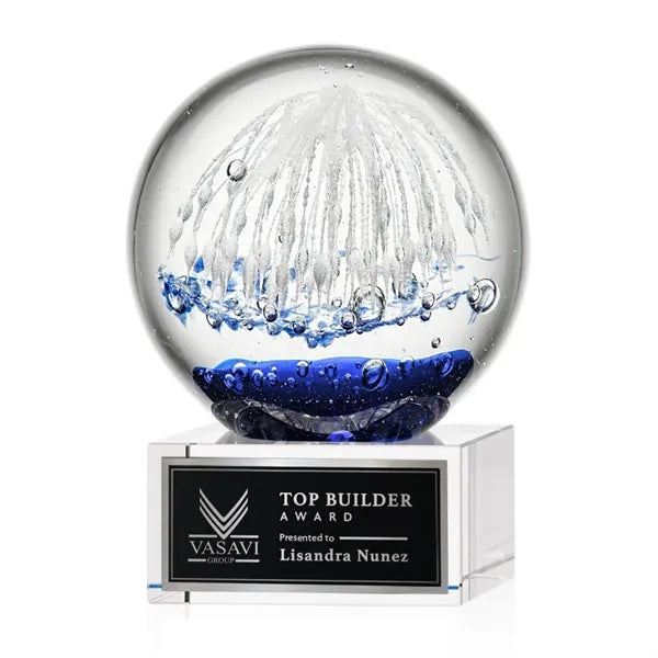 Starburst Award on Hancock Base - Clear