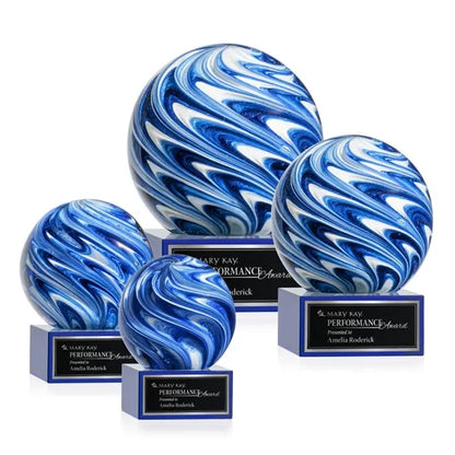 Naples Award on Hancock Base - Blue