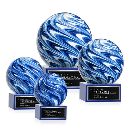 Naples Award on Hancock Base - Blue