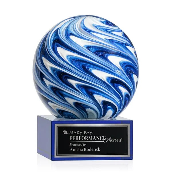Naples Award on Hancock Base - Blue
