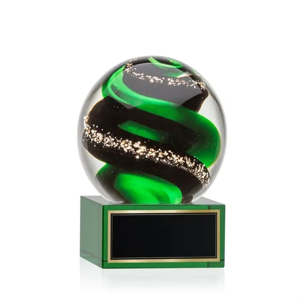 Zodiac Award on Hancock Base - Green