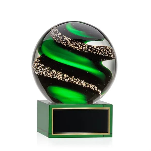 Zodiac Award on Hancock Base - Green