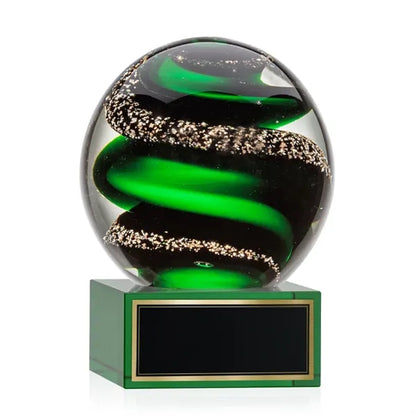 Zodiac Award on Hancock Base - Green