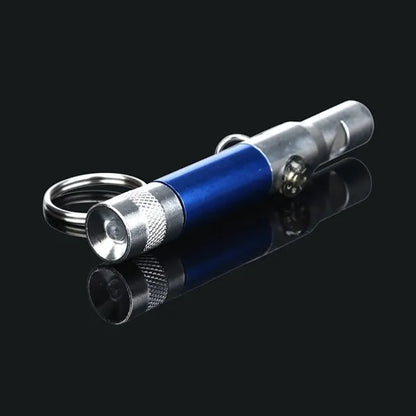 3 in 1 Keychain Flashlight Compass Whistle