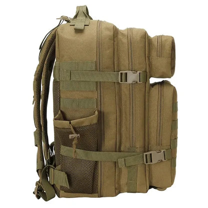 45L Military Tactical Backpack For Men Molle Daypack