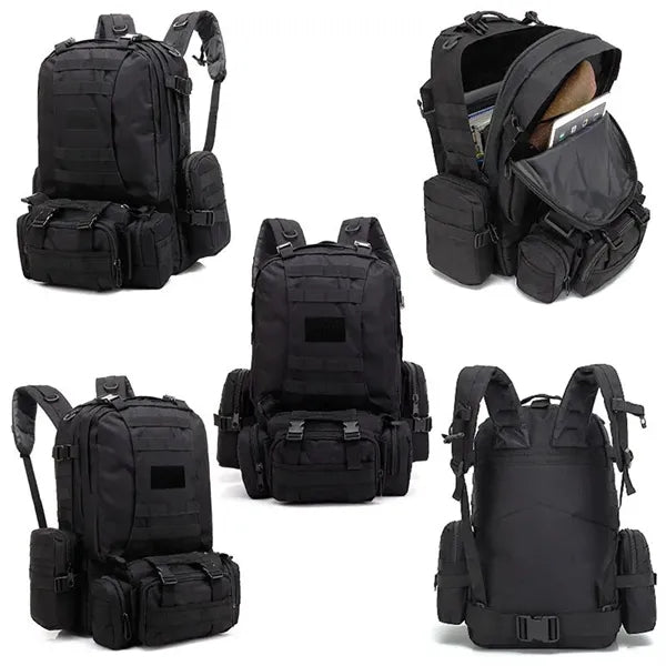 60L Tactical Backpack Military Army Rucksack
