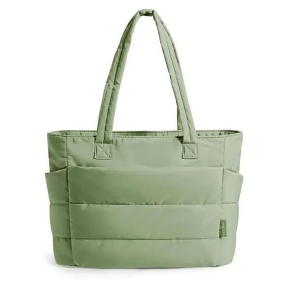 Tote Bag, Puffer Tote Bag Large Quilted Shoulder Bag for Wor