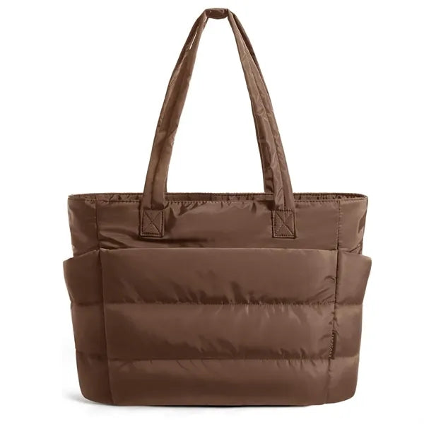 Tote Bag, Puffer Tote Bag Large Quilted Shoulder Bag for Wor