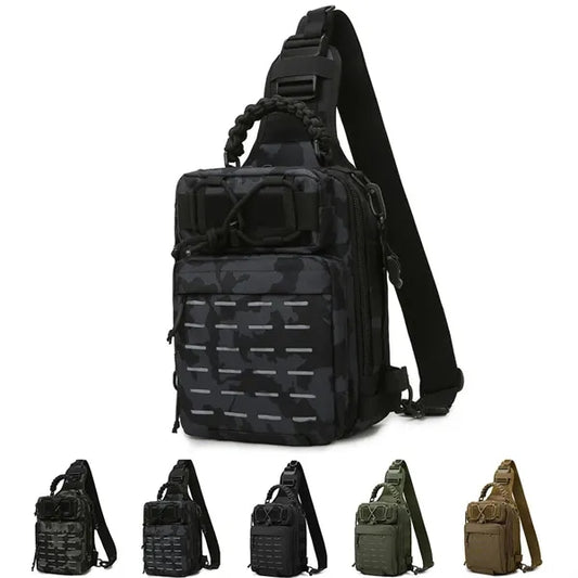 Tactical Sling Tackle Lightweight Fishing Backpack