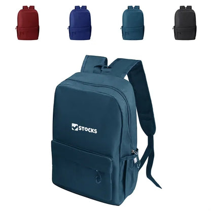 17" Oxford Classic Backpacks W/Adjustable Padded Straps