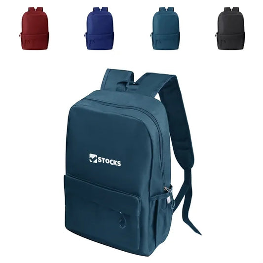 17" Oxford Classic Backpacks W/Adjustable Padded Straps