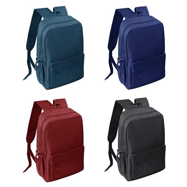 17" Oxford Classic Backpacks W/Adjustable Padded Straps