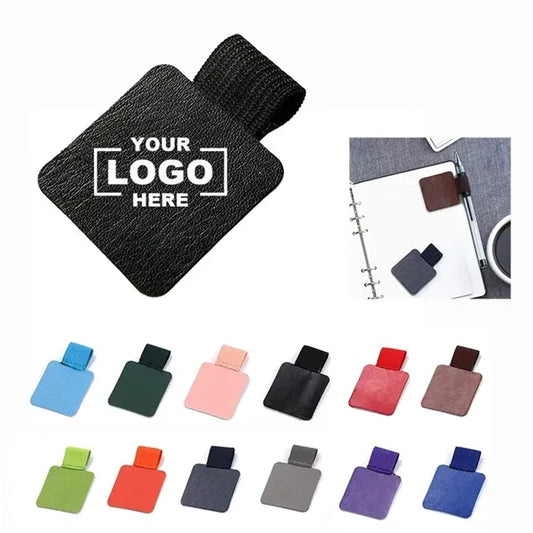 PU Leather Self-Adhesive Elastic Pen Loop
