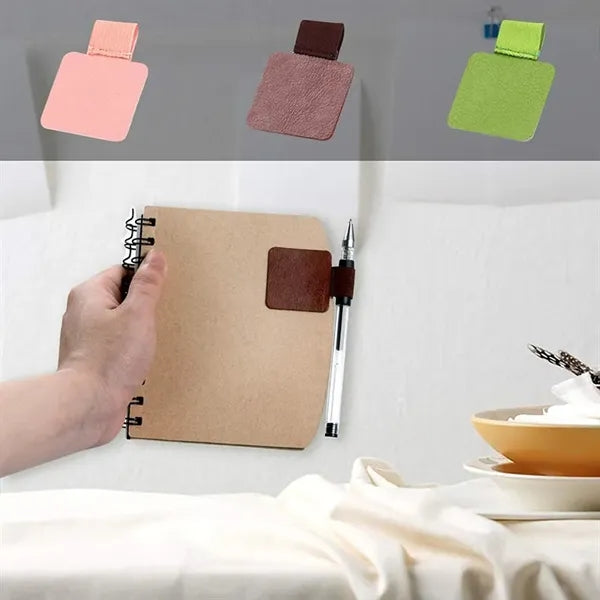 PU Leather Self-Adhesive Elastic Pen Loop