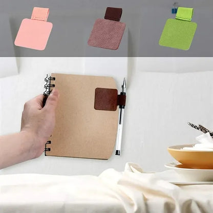 PU Leather Self-Adhesive Elastic Pen Loop