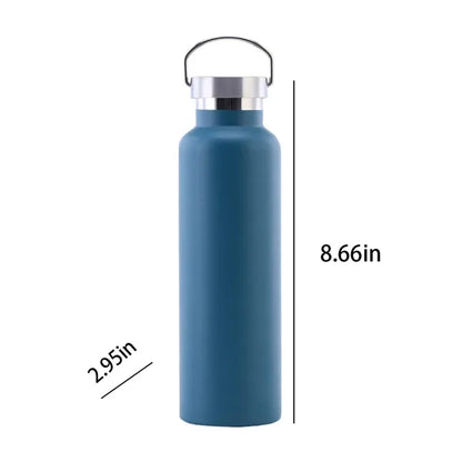 17OZ.Large-Mouthed Hand Stainless Steel Insulated Bottles