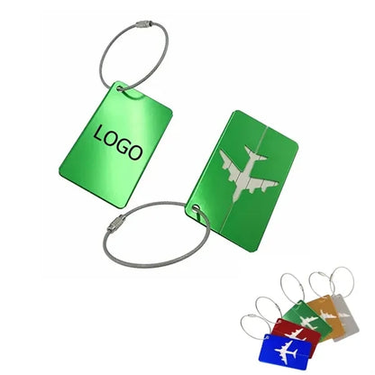 Personalized Metal Luggage Tag