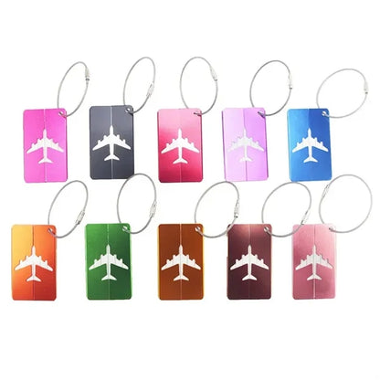 Personalized Metal Luggage Tag