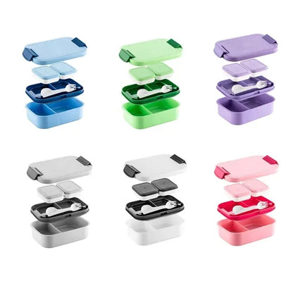 Large Capacity Bento Lunch Box with 5 Compartments