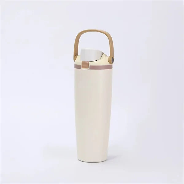 30oz Stainless Steel Double Wall Vacuum Tumbler- Hot & Cold