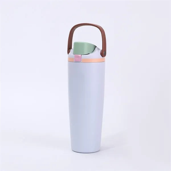 30oz Stainless Steel Double Wall Vacuum Tumbler- Hot & Cold