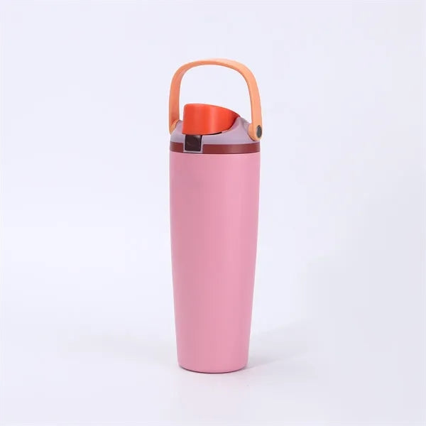 30oz Stainless Steel Double Wall Vacuum Tumbler- Hot & Cold