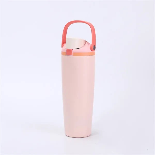 30oz Stainless Steel Double Wall Vacuum Tumbler- Hot & Cold