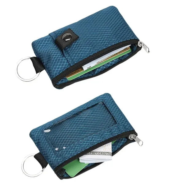 Slim RFID Blocking Wallet with ID Window & Card Slots