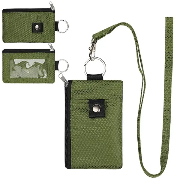Slim RFID Blocking Wallet with ID Window & Card Slots
