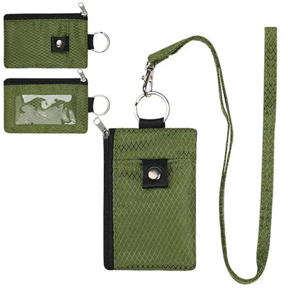 Slim RFID Blocking Wallet with ID Window & Card Slots