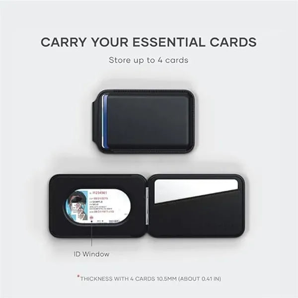 Magnetic Wallet With Foldable Kickstand