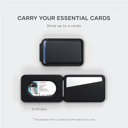Magnetic Wallet With Foldable Kickstand