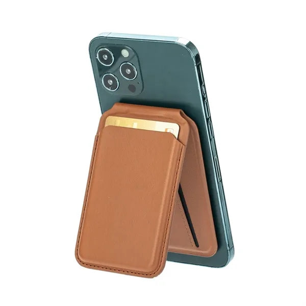 Magnetic Wallet With Foldable Kickstand