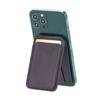 Magnetic Wallet With Foldable Kickstand