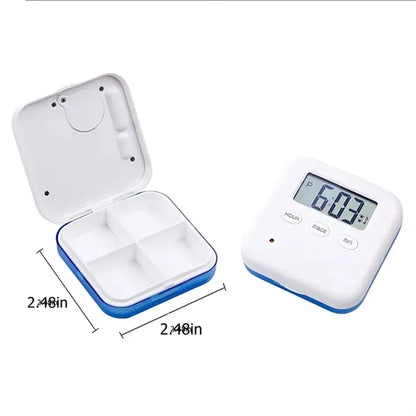 Portable Reminder Pill Box with Alarm