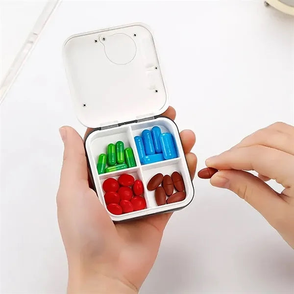 Portable Reminder Pill Box with Alarm